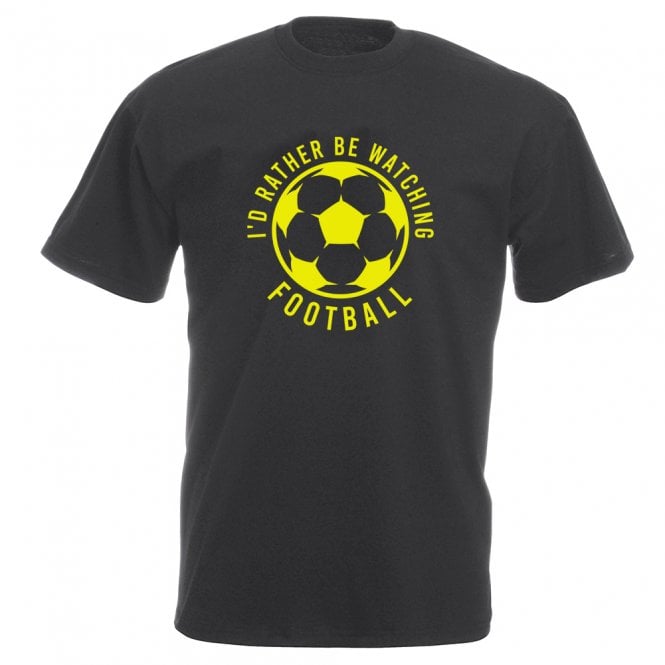I'd Rather Be Watching Football Vintage Wash T-Shirt