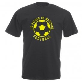 I'd Rather Be Watching Football Vintage Wash T-Shirt