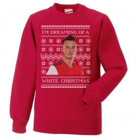 I'm Dreaming Of A White Christmas (Ben White - Arsenal Influenced) Christmas Jumper