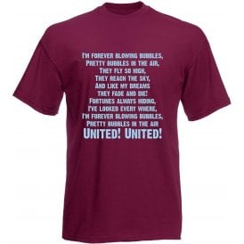 I'm Forever Blowing Bubbles Kids T-Shirt (West Ham) 
