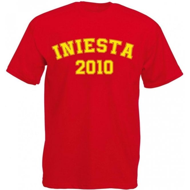 Iniesta 2010 (Spain) Kids T-Shirt
