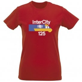 InterCity 125 Organic Womens Slim Fit T-Shirt