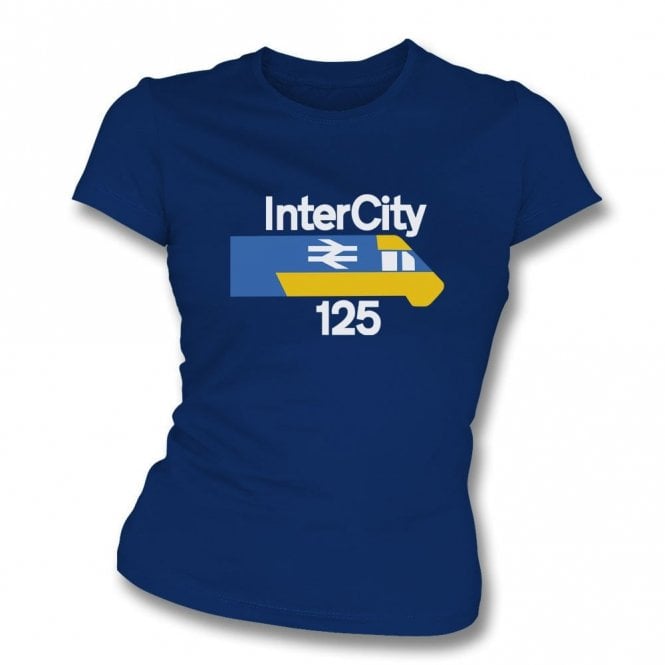 InterCity 125 Organic Womens Slim Fit T-Shirt