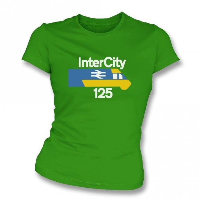 InterCity 125 Organic Womens Slim Fit T-Shirt