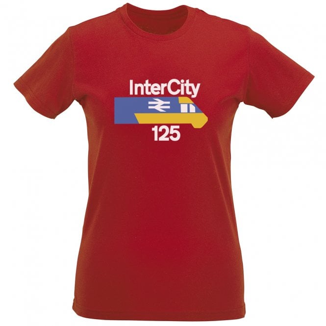 InterCity 125 Womens Slim Fit T-Shirt