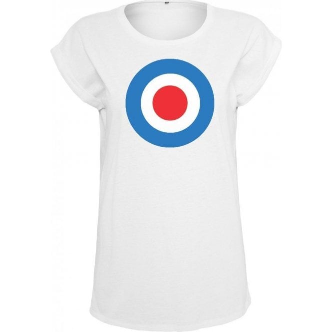 Inverness Classic Mod Target Womens Extended Shoulder T-Shirt