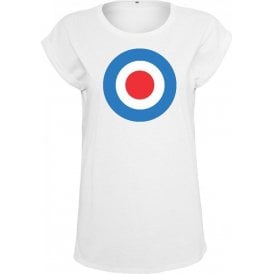 Inverness Classic Mod Target Womens Extended Shoulder T-Shirt