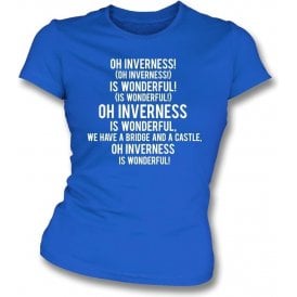 Inverness Is Wonderful Womens Slim Fit T-Shirt