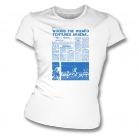 Ipswich 1978 FA Cup Headline Womens Slim Fit T-Shirt