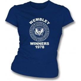Ipswich Wembley Winners 1978 Girl's Slim Fit T-shirt