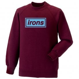 Irons (Oasis & West Ham Influenced) Sweatshirt
