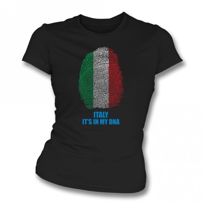 Italy - It's In My DNA Womens Slim Fit T-Shirt