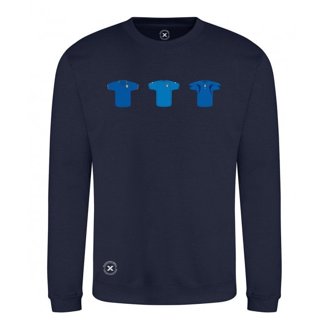 Italy Retro Football Kits (True Colours Collab) Organic Sweatshirt