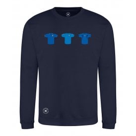 Italy Retro Football Kits (True Colours Collab) Organic Sweatshirt