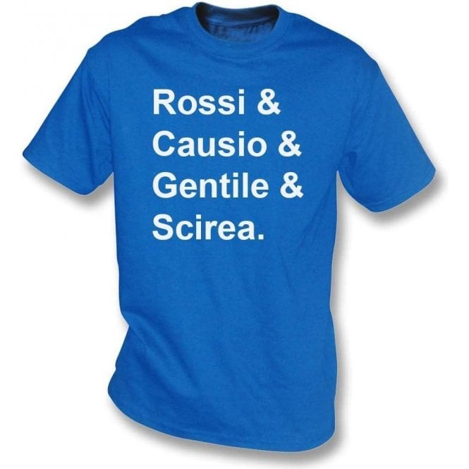 Italy World Cup 1978 Kids T-Shirt