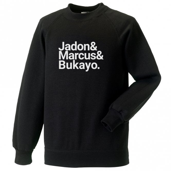Jadon & Marcus & Bukayo (England) Kids Sweatshirt