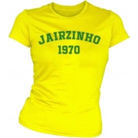 Jairzinho 1970 (Brazil) Womens Slim Fit T-Shirt