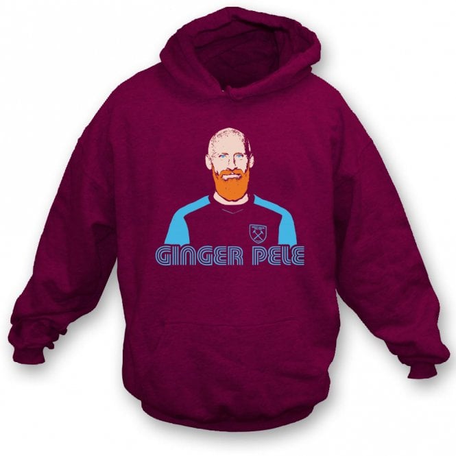 James Collins - Ginger Pele (West Ham) Hooded Sweatshirt