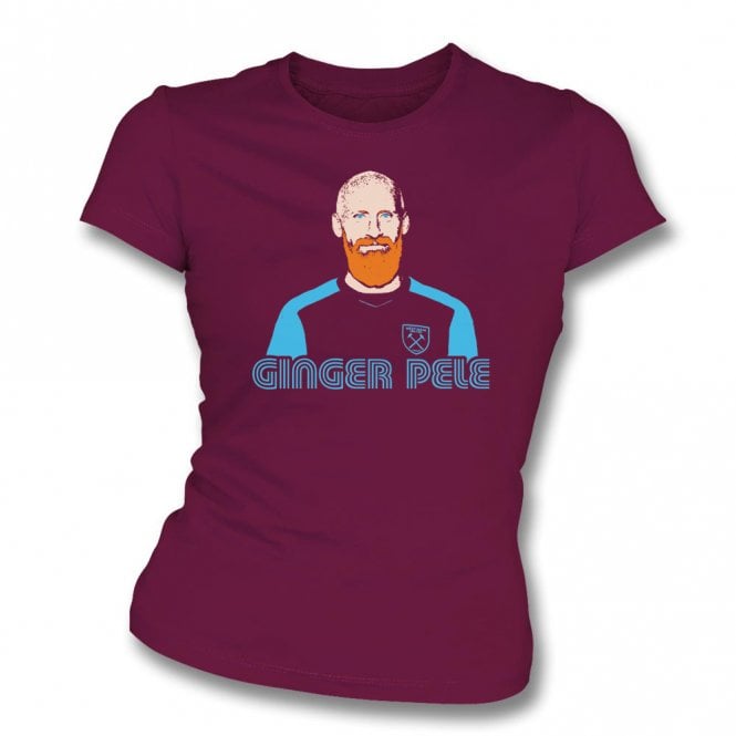 James Collins - Ginger Pele (West Ham) Womens Slim Fit T-Shirt