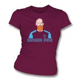 James Collins - Ginger Pele (West Ham) Womens Slim Fit T-Shirt