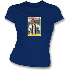 Jeff Astle 1968 (West Brom) Navy Women's Slimfit T-Shirt