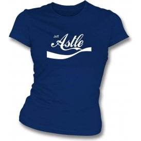 Jeff Astle (West Brom) Enjoy-Style Womens Slim Fit T-Shirt