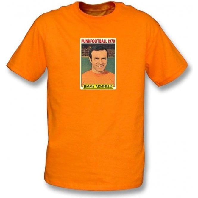 Jimmy Armfield 1970 (Blackpool) Orange T-Shirt