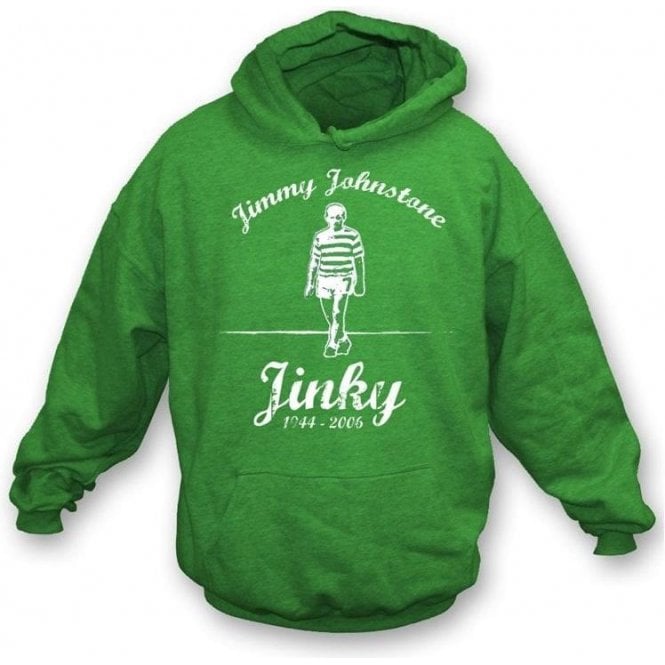 Jimmy Jinky Johnstone hooded sweatshirt