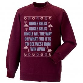 Jingle Bells (West Ham Influenced) Christmas Jumper