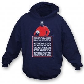 John Barnes - World In Motion (England Influenced) Organic Hooded Sweatshirt