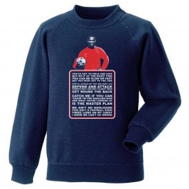 John Barnes - World In Motion (England Influenced) Organic Sweatshirt