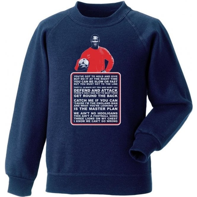 John Barnes - World In Motion (England Influenced) Sweatshirt