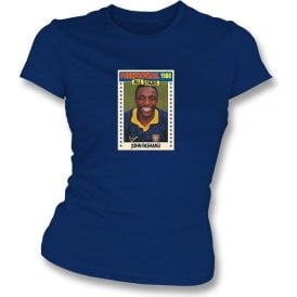 John Fashanu 1988 (AFC Wimbledon) Navy Women's Slimfit T-Shirt