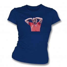 John McGinn 2026 World Cup Goal Celebration (Scotland Influenced) Art Print Organic Womens Slim Fit T-Shirt