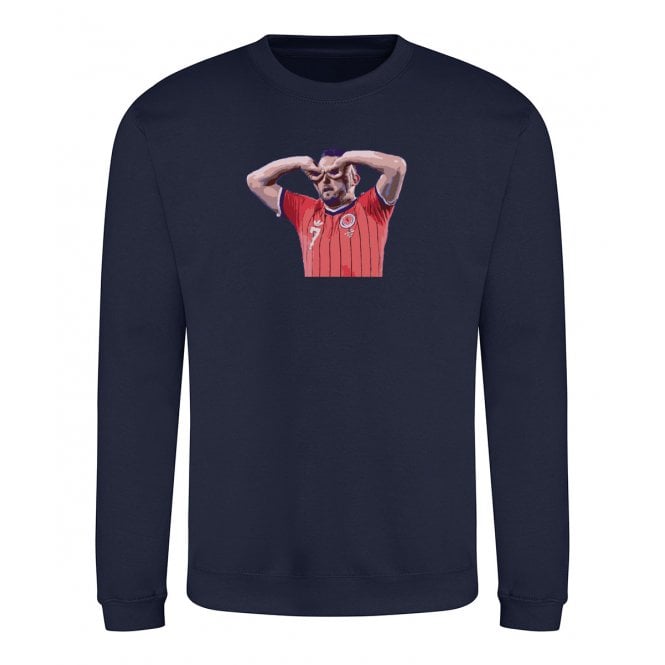 John McGinn 2026 World Cup Goal Celebration (Scotland Influenced) Art Print Sweatshirt