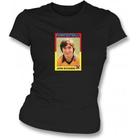 John Richards 1981 (Wolves) Black Women's Slimfit T-Shirt