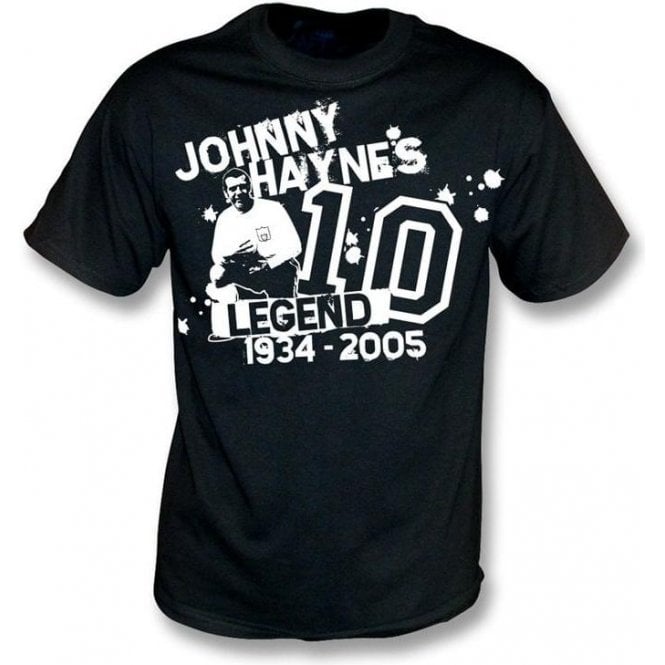 Johnny Haynes Tribute t-shirt