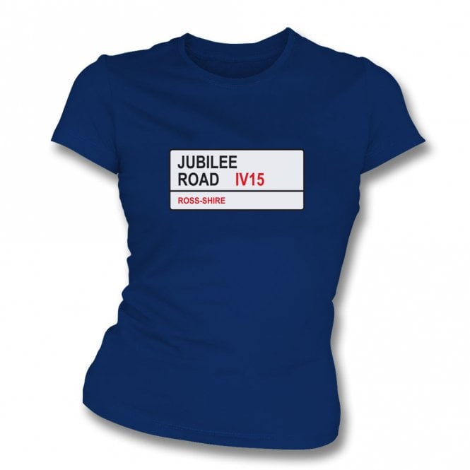 Jubilee Road IV15 (Ross County) Womens Slim Fit T-Shirt