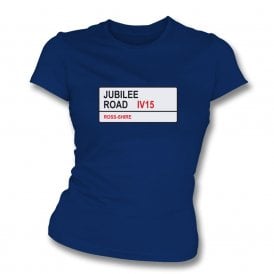 Jubilee Road IV15 (Ross County) Womens Slim Fit T-Shirt