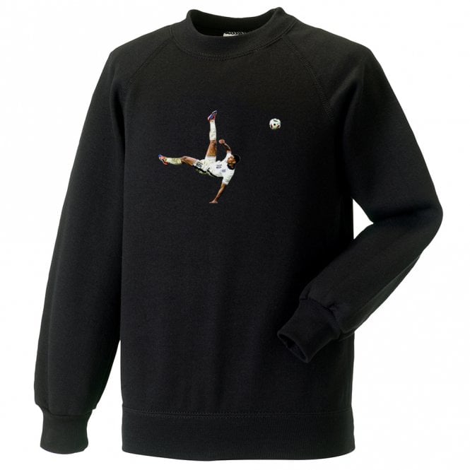 Jude Bellingham Euro 2024 Goal Art Print (England Influenced) Kids Sweatshirt