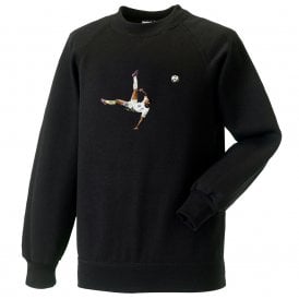 Jude Bellingham Euro 2024 Goal Art Print (England Influenced) Kids Sweatshirt