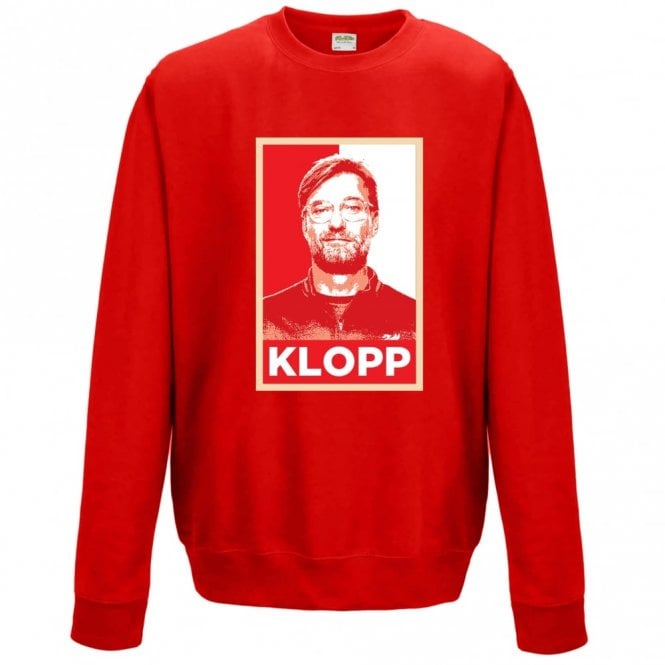 Jurgen Klopp - Hope Poster (Liverpool) Organic Sweatshirt