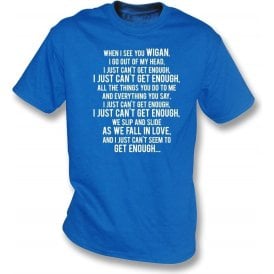 Just Can't Get Enough (Wigan) Kids T-Shirt