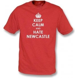 Keep Calm And Hate Newcastle T-shirt (Sunderland)