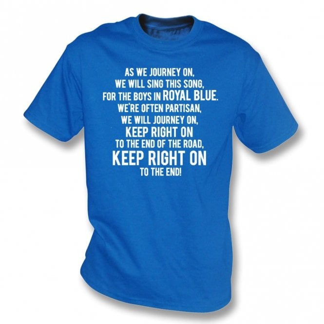Keep Right On (Birmingham City) Organic T-Shirt