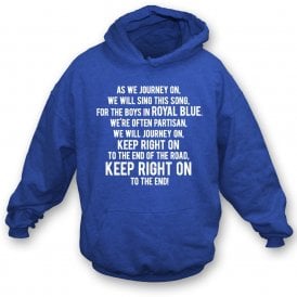 Keep Right On Organic Hooded Sweatshirt (Birmingham City)