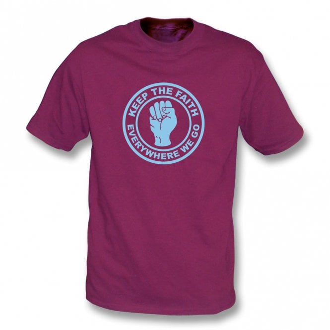 Keep The Faith (Aston Villa Influenced) Kids T-Shirt