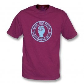 Keep The Faith (Aston Villa Influenced) Kids T-Shirt