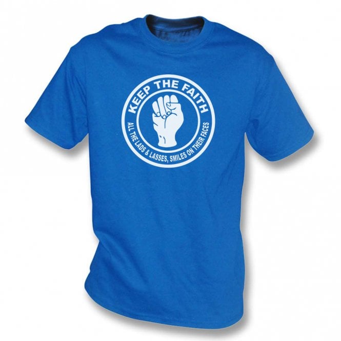 Keep The Faith (Blackburn Influenced) Kids T-Shirt