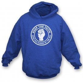 Keep The Faith (Brighton Influenced) Hooded Sweatshirt